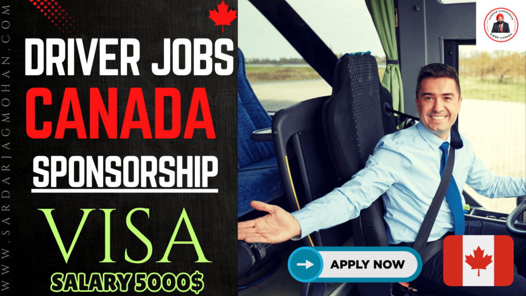 Driver Jobs in Canada 2026